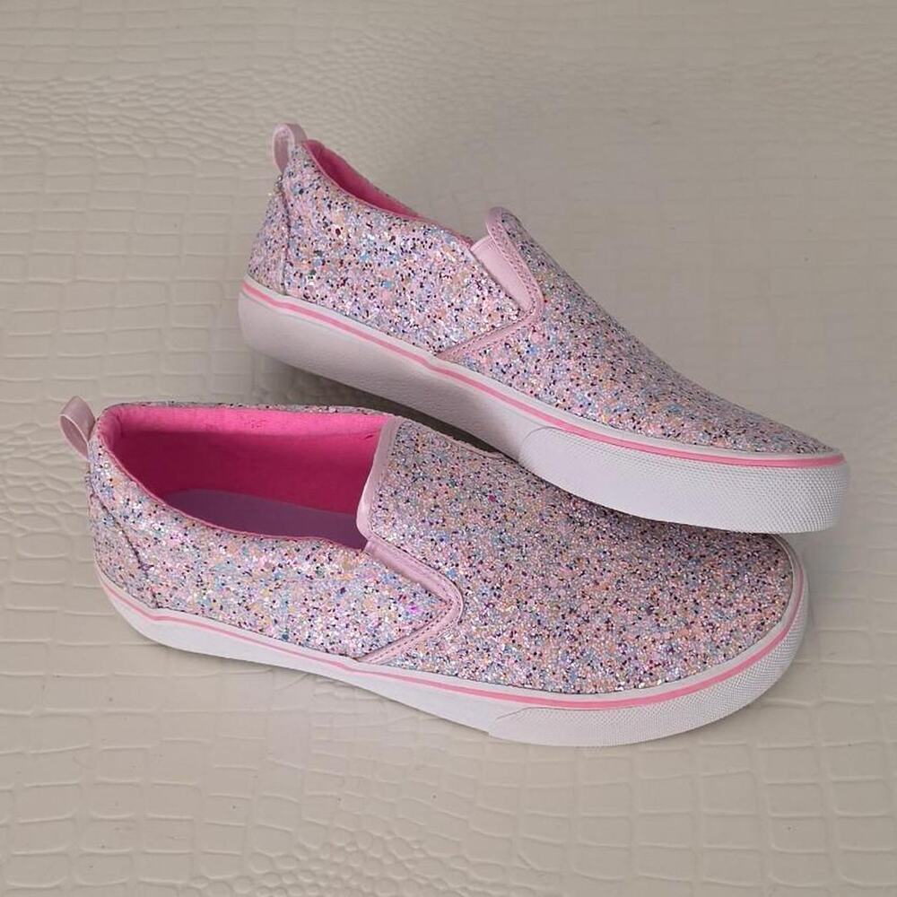 NWT Skechers Marley Glitter Slip On Sneakers Size 6